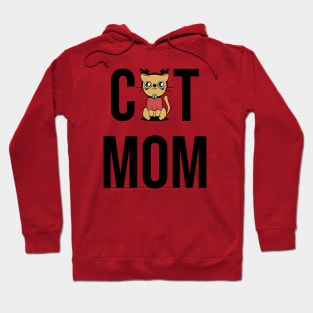 Cat Mom,Cat Mother, cat mama best gift for mom Hoodie